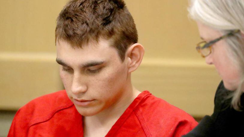 Confessed Florida school shooter Nikolas Cruz appears in court for a status hearing before Broward Circuit Judge Elizabeth Scherer on February 19, 2018 in Ft. Lauderdale, Florida. Cruz is facing 17 charges of premeditated murder in the mass shooting at Marjory Stoneman Douglas High School in Parkland, Florida.