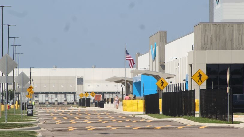 Amazon recently opened a new fulfillment center in Union near the Dayton International Airport that already employs hundreds of workers and will employ about 2,000 people when fully operational. CORNELIUS FROLIK / STAFF