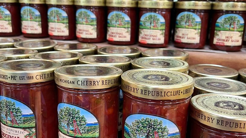 Cherry Republic's Original Cherry Salsa is among the many cherry products the company sells that can be shipped to your door. CONTRIBUTED