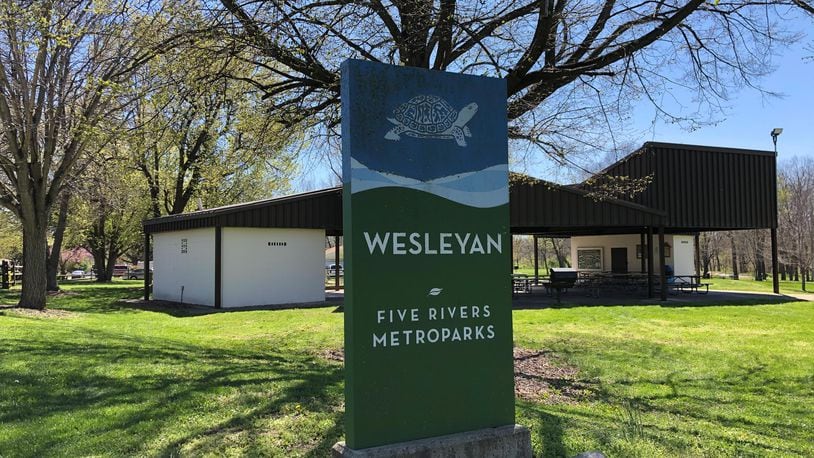 Wesleyan MetroPark, located in the City of Dayton on Wolf Creek, features a paved trail featuring a picturesque railroad bridge and two nature trails. Prior to becoming part of Five Rivers MetroParks in 1995, the park was known as the Wesleyan Nature Center. Due to COVID-19, safe social distancing (6 feet apart) is recommended at all times. Visitors must also plan accordingly since restrooms onsite are still closed. For more information, visit metroparks.org. TOM GILLIAM / CONTRIBUTING PHOTOGRAPHER