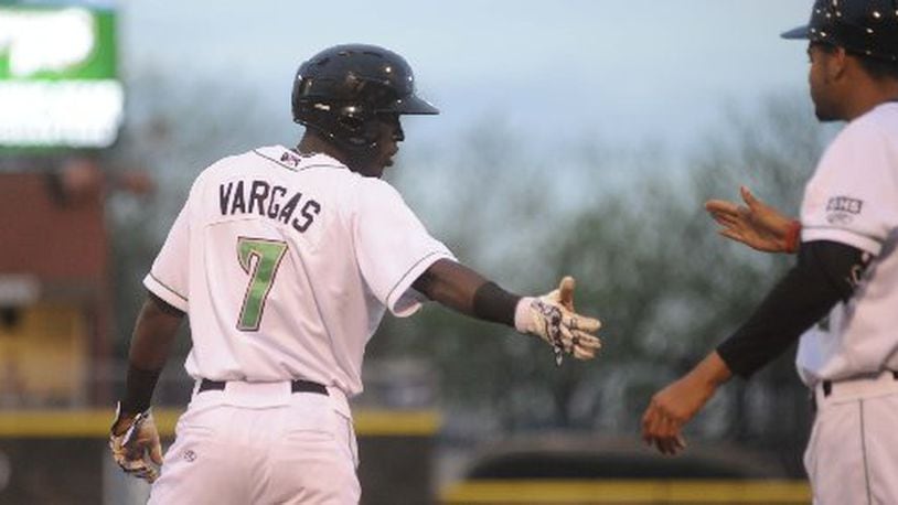 Hector Vargas is in his second season with the Dragons. MARC PENDLETON / STAFF