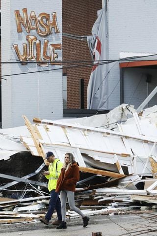 PHOTOS: Tornadoes slam into Nashville, central Tennessee