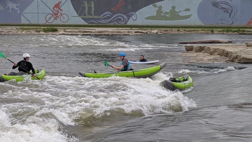 Five Rivers MetroParks has partnered with Whitewater Warehouse to offer paddlesport rental options at RiverScape MetroPark. CONTRIBUTED/MEREDITH ADAMISIN