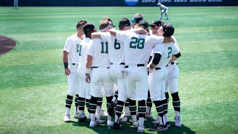 Wright State's baseball team lost to Duke on Saturday in the NCAA Regional. Wright State Athletics/Danny Sikkenga