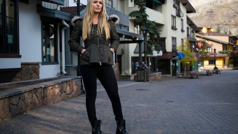 World Cup and Olympic champion alpine ski racer Lindsey Vonn is preparing for the new season in Vail, Colo., Nov. 3, 2015. After recovering from an ankle injury, the latest in a string of injuries, Vonn has charted a final competitive stage that begins when the World Cup resumes this month. (Nick Cote/The New York Times)