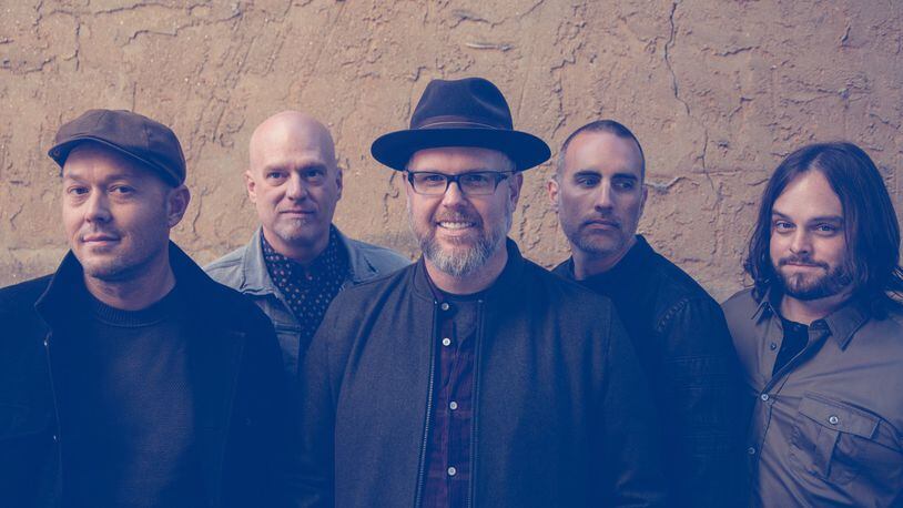 Billboard’s Top Christian Artist of 2018 MercyMe, (left to right) Michael John Scheuchzer, Barry Graul, Bart Millard, Robby Shaffer and Nathan Cochran, brings its Imagine Nation Tour to the Nutter Center on Thursday, Oct. 24. CONTRIBUTED