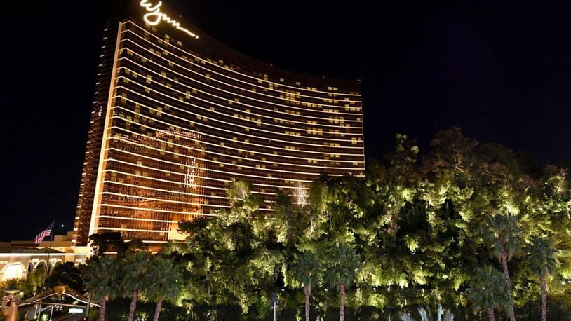 LAS VEGAS, NEVADA - MARCH 14: An exterior view shows Wynn Las Vegas as the coronavirus continues to spread across the United States on March 14, 2020 in Las Vegas, Nevada. Wynn Resorts announced that it will use thermal cameras to check the temperatures of guests as a result of the pandemic. The company said any person registering a temperature of 100.4 F or higher will not be allowed to remain in the resort. The World Health Organization declared the coronavirus (COVID-19) a global pandemic on March 11th. (Photo by Ethan Miller/Getty Images) (Ethan Miller/Getty Images)