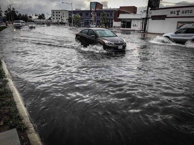 Photos: Flooded streets followed Friday's storms