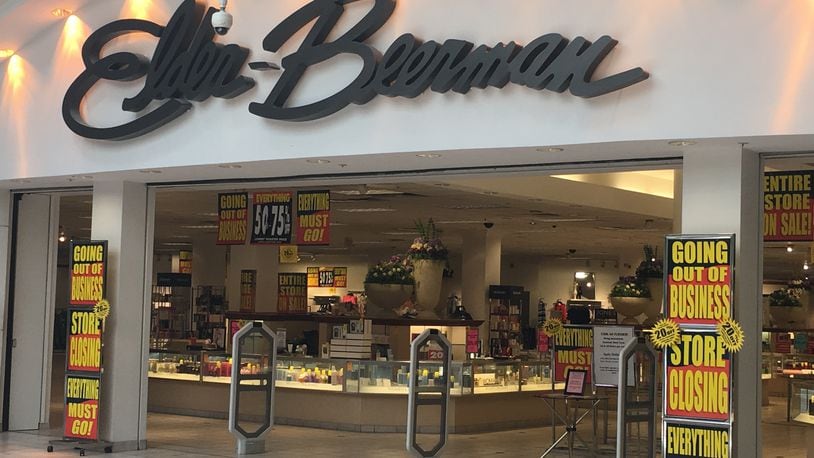 While some Elder-Beerman stores may stay open until Aug. 31, most are expected to close between Aug. 24 and 29. STAFF PHOTO / HOLLY SHIVELY