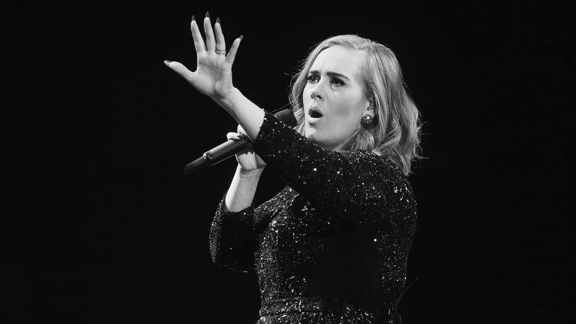 Adele performs at Barclaycard Arena on May 10, 2016 in Hamburg, Germany. (Photo by Joern Pollex/Getty Images for September Management)