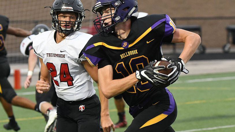 Bellbrook High School junior Alex Westbrock takes over as the starting quarterback for the 2019 football season. NICK FALZERANO / CONTRIBUTED
