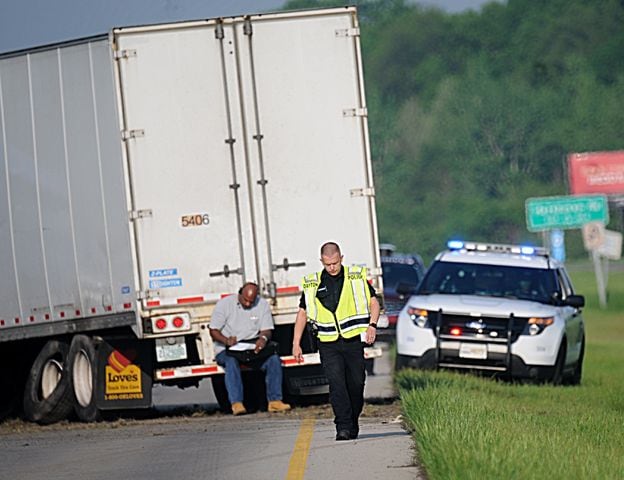 Semi-truck involved in crash on Ohio 4
