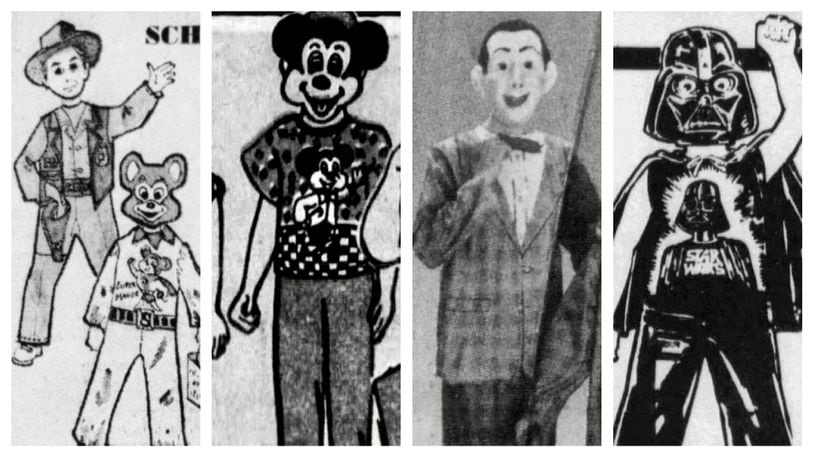 Halloween costumes through the decades. DAYTON DAILY NEWS ARCHIVES