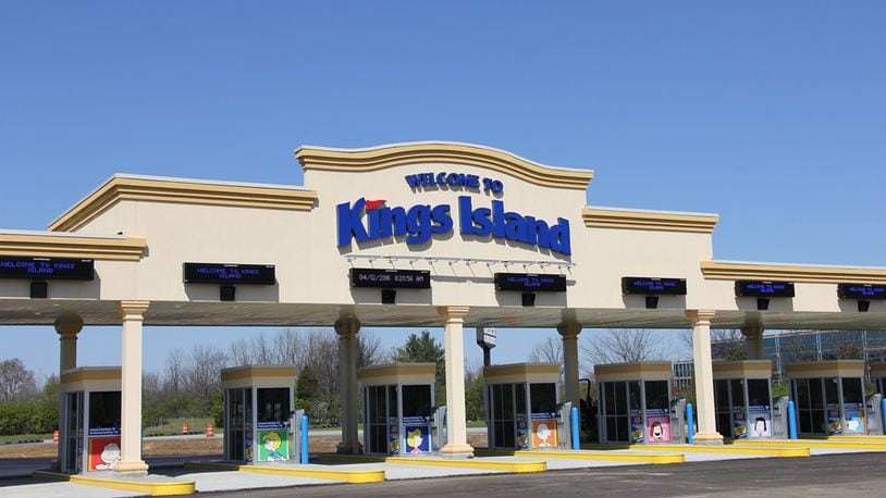 Three men were arrested in connection to the theft of thousands in cash, credit cards and other items at Kings Island. FILE