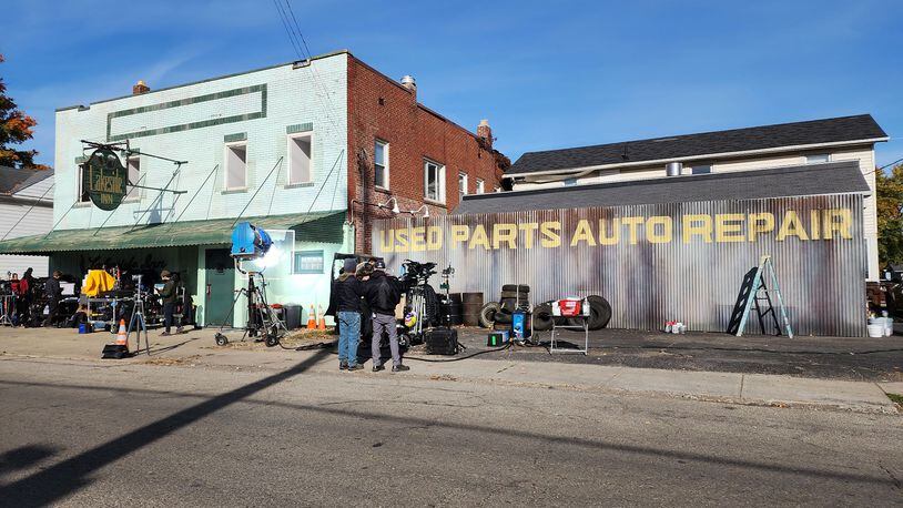 The Bikeriders, a movie from Stoplight Pictures Inc., is being shot his week in Middletown at the former Lakeside Inn. Shooting continues on Friday and part of Tytus Avenue will be closed, according to the film company. NICK GRHAM/STAFF