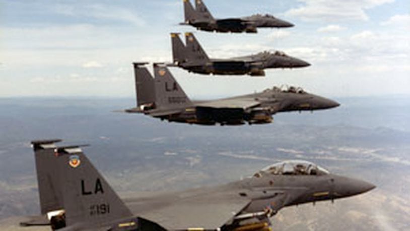 F-15 Boeing corporate image.