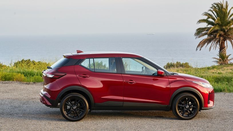 Nothing about this subcompact Nissan SUV is aimed at the 40-something crowd. Everything from the frilly, youthful design to the dull engine, screams first-time vehicle. Contributed photo