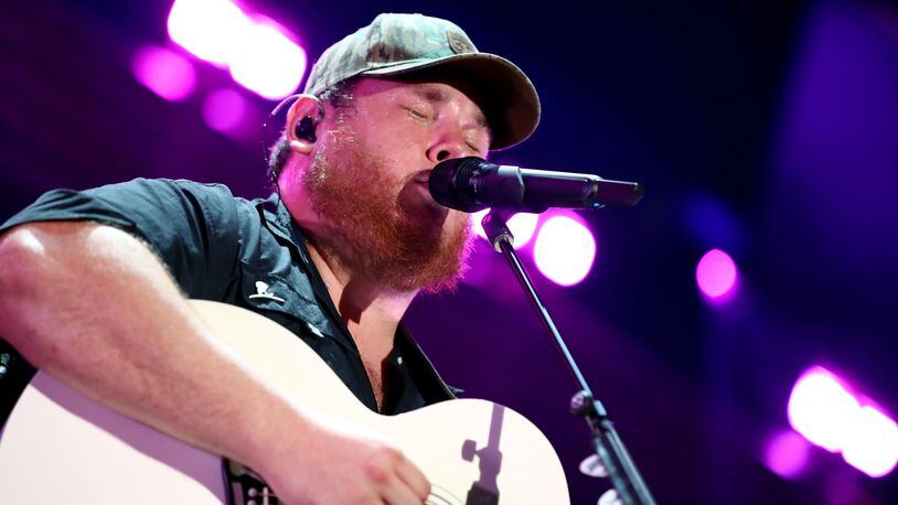 AUSTIN, TX - MAY 04:  (EDITORIAL USE ONLY. NO COMMERCIAL USE) Luke Combs performs onstage during the 2019 iHeartCountry Festival Presented by Capital One at the Frank Erwin Center on May 4, 2019 in Austin, Texas.  (Photo by Rich Fury/Getty Images for iHeartMedia)