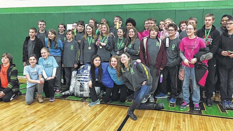 Northmont’s top middle school team finished 6th out of 24 teams participating, while the first year Englewood team finished 15th. SUBMITTED
