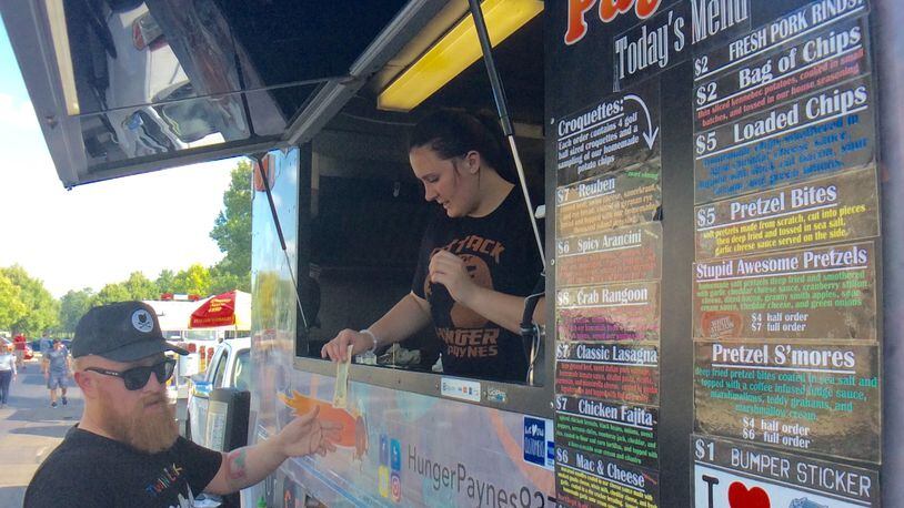 Hunger Paynes is one of 16 food trucks that will serve guests Thursday at the Spring Monroe Food Truck Fare. STAFF FILE PHOTO