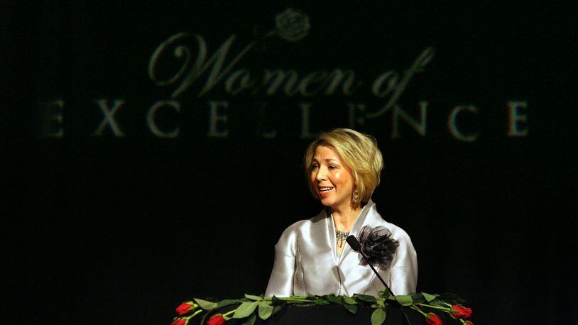 Kelley Downing, President & CEO of Bartlett & Company, shares her thoughts as Keynote Speaker at a previous Women of Excellence Dinner and Awards Gala sponsored by the West Chester/Liberty Chamber Alliance.