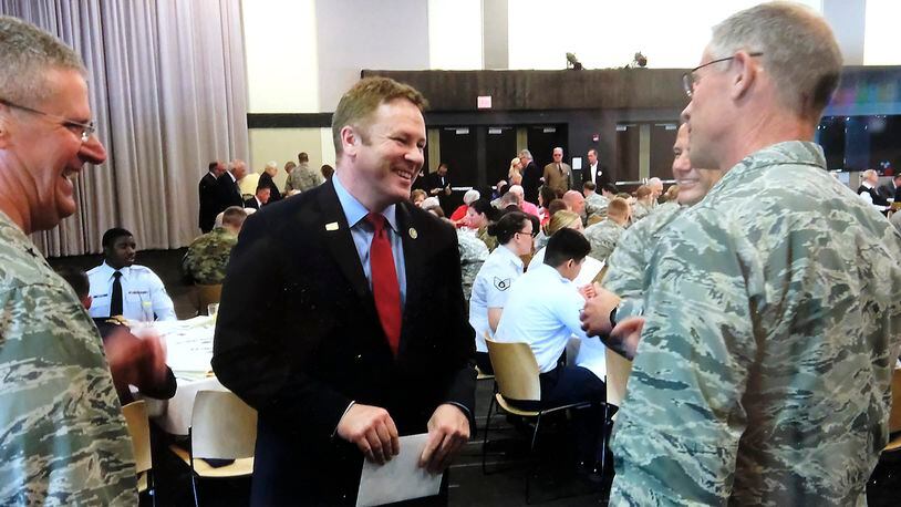 U.S. Rep. Warren Davidson, R-Troy, has appointed 12 students within the 8th Congressional District to various U.S. service academies. STAFF FILE PHOTO