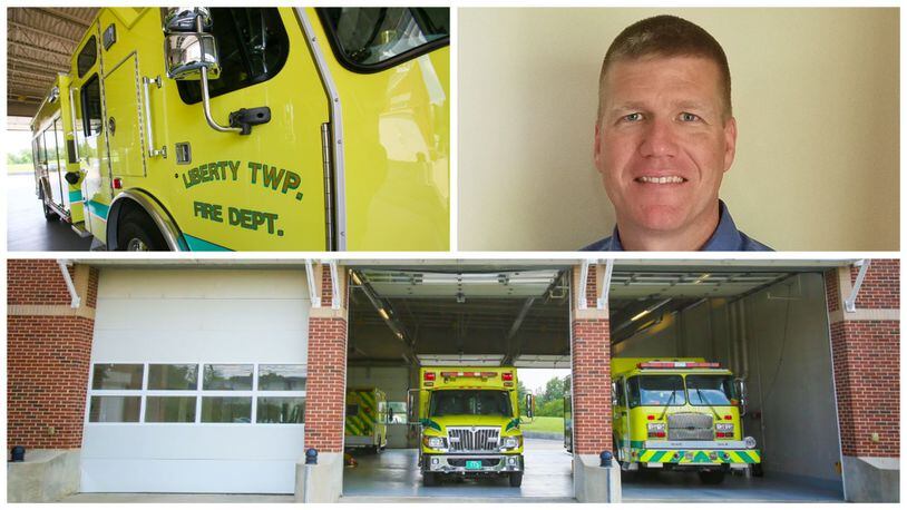 Ethan Klussman, a former battalion chief with the Kettering Fire Department, has been selected as Liberty Twp.’s new fire chief. STAFF PHOTO