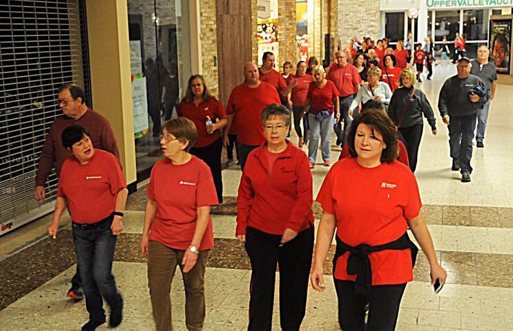 Clark Champaign County heart walk at Upper Valley Mall
