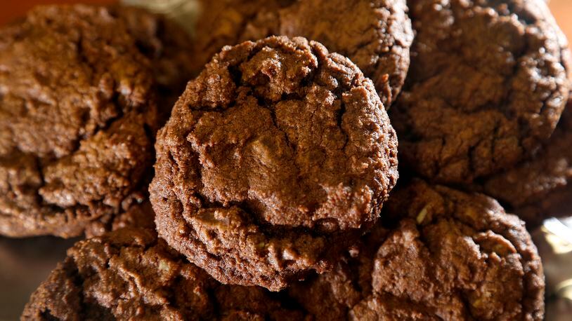 Dayton Daily News Cookie Contest 2017 Honorable Mention: Chocolate Mint Chip Cookies by Laura Mariani of Dayton. LISA POWELL/STAFF