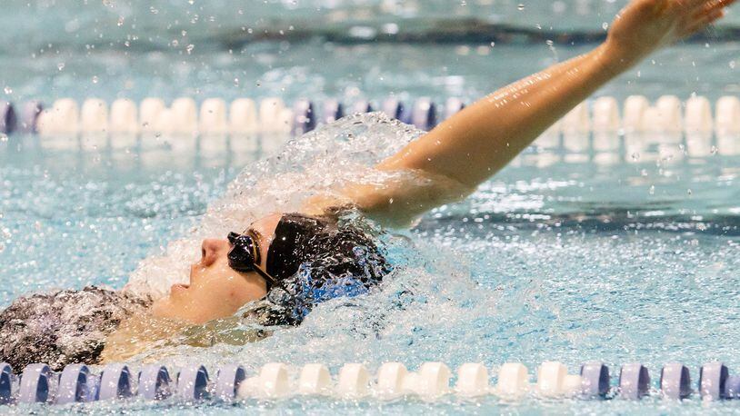 Cincinnati Christian senior Payton Keiner won two events in the Southwest Ohio High School Swimming and Diving Classic over the weekend. CONTRIBUTED PHOTO BY JASON MILLER