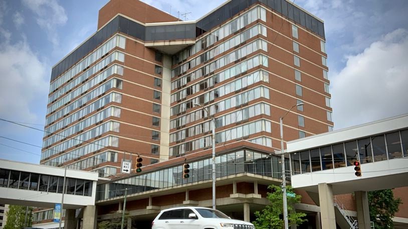 A developer wants to build income-controlled apartments for veterans in the Radisson downtown, the former Crowne Plaza, is facing opposition to its plans in other cities. MARSHALL GORBY\STAFF