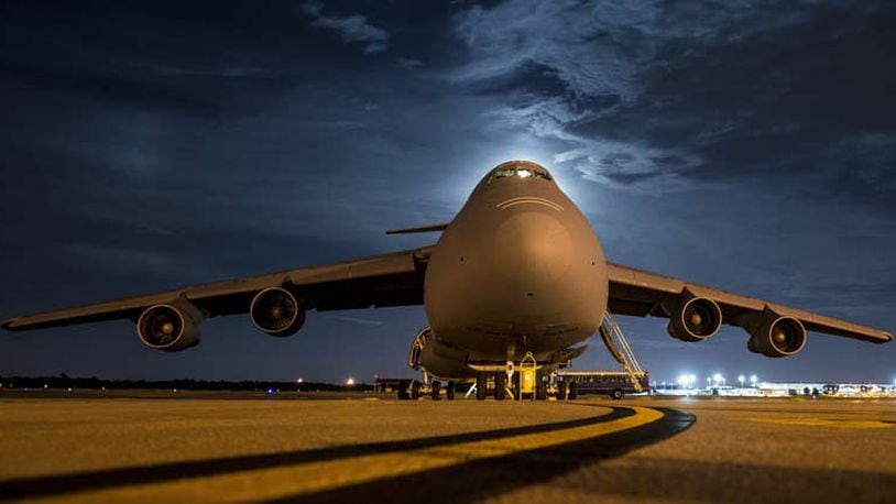 Alion helps the Air Force sustain C-5 Galaxy planes, such as this one. Alion image.