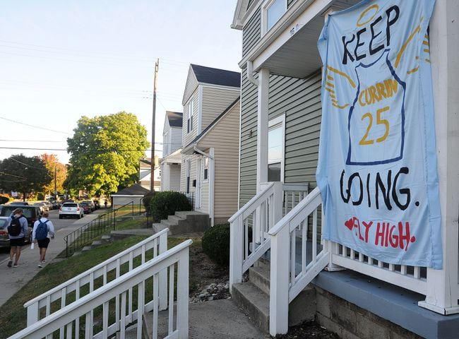 UD houses display tributes to Michael Currin
