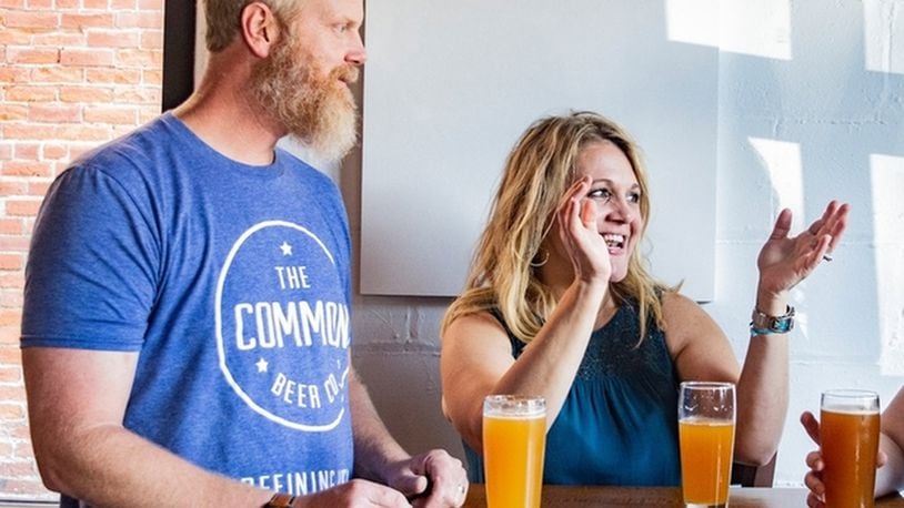 Mark and Amy Lortz opened The Common Beer Co. in Mason on Oct. 5. (Photo: Provided/Common Beer Co.)