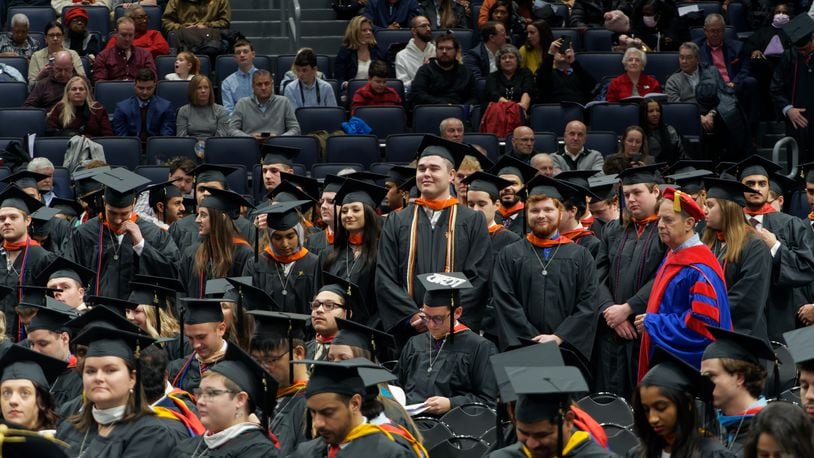 The University of Dayton held their 2022 fall commencement on Dec. 17, 2022. Photo Credit: Shravanth Reddy Reddy.