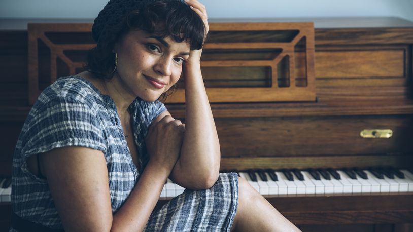 FILE - Singer-songwriter Norah Jones poses for a portrait in upstate New York on June 8, 2020. She will bring her Visions Tour to The Rose Music Center at The Heights on July 10. (Photo by Victoria Will/Invision/AP)
