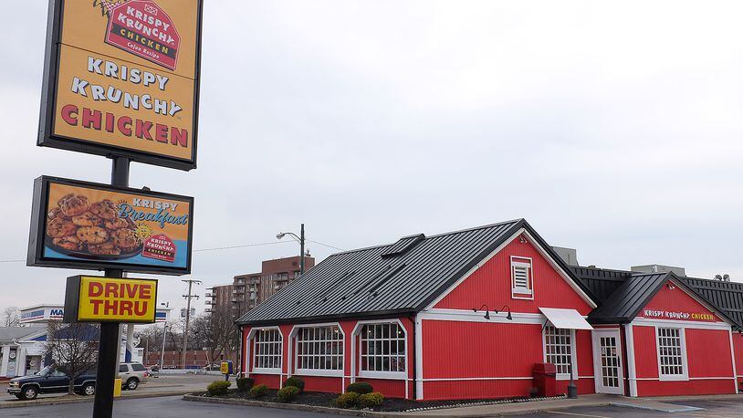 The Krispy Krunchy Chicken location on E. Main Street in Springfield was one of the restaurants which closed in 2017, but there are other spots that closed in the past that many residents remember. Bill Lackey/Staff