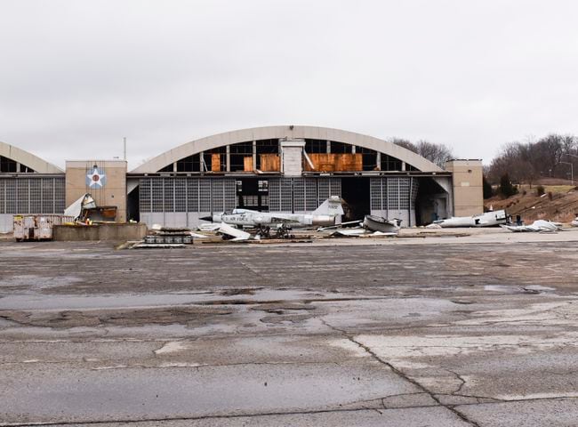Wright-Patterson Air Force Base storm damage