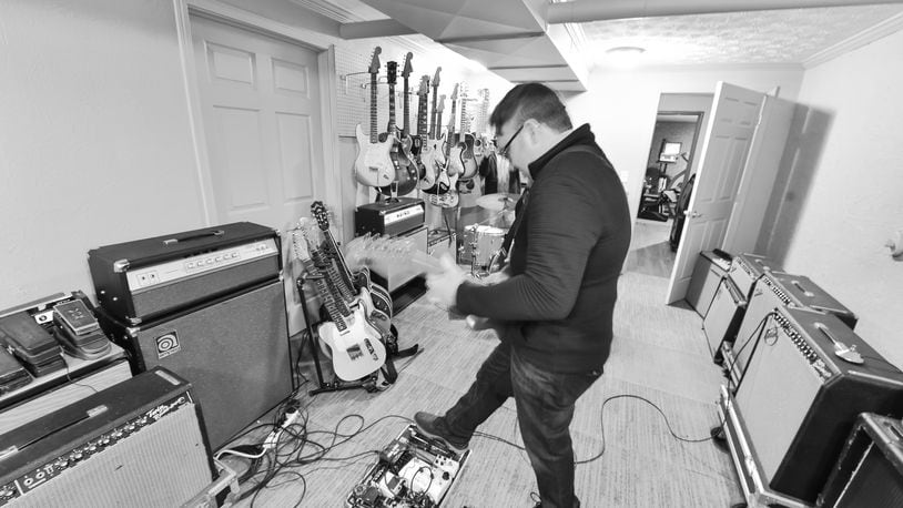 Eric Jerardi, at work in his House of Tone. CONTRIBUTED