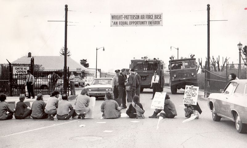 Dayton protests the Vietnam War