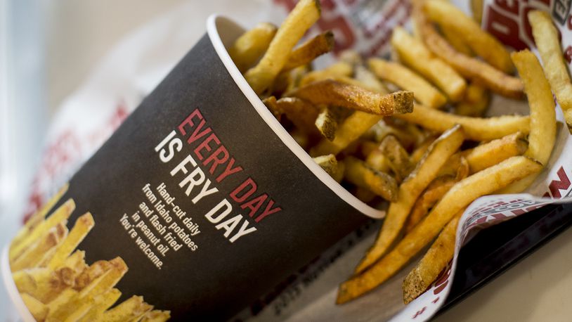 Penn Station hand-cut fries. CONTRIBUTED