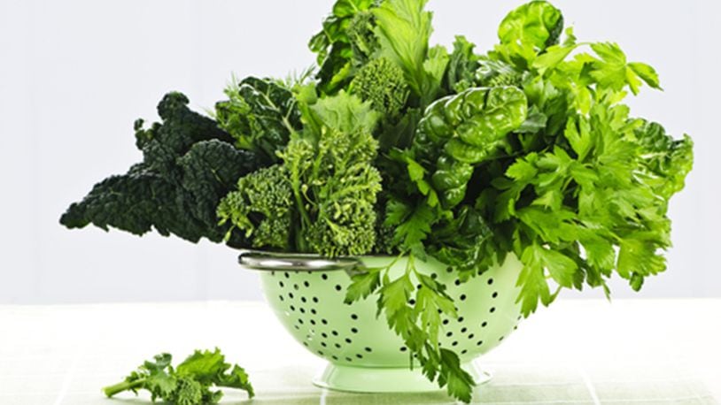 Eating dark green leafy vegetables every day can reap big rewards to your health. (Dreamstime/TNS)