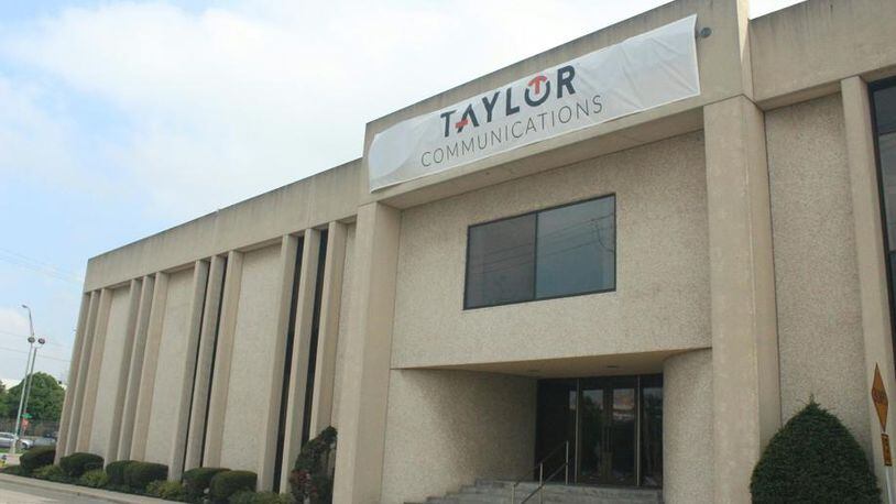 The former Standard Register/Taylor Communication headquarters. FILE