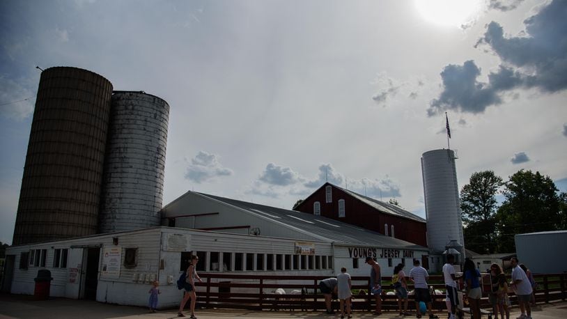 Young’s Jersey Dairy hosts an annual celebration each Memorial Day. Guests spent the days enjoying ice cream, miniature golf, the driving range, batting cages, slides and carnival rides. PHOTO / TOM GILLIAM PHOTOGRAPHY