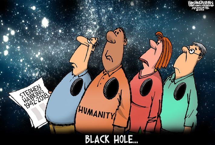 Week in cartoons: Stephen Hawking, Facebook and more