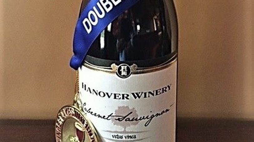 Hanover Winery in Hanover Twp., Butler County recently captured a double-gold medal in the Finger Lakes International Wine Competition. SUBMITTED