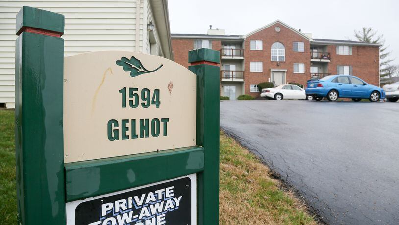 A cause of death is still pending after an infant died Tuesday, Feb. 28, at an apartment in the 1500 block of Gelhot Drive in Fairfield. GREG LYNCH / STAFF