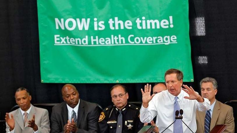 Gov. John Kasich expanded Medicaid eligibility in the state in 2014. CHRIS RUSSELL | THE COLUMBUS DISPATCH