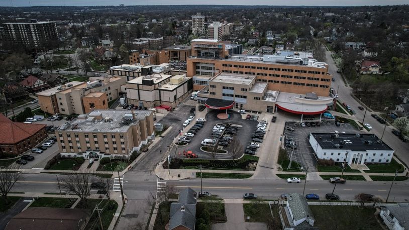 Kettering Health Dayton, previously known as Grandview Hospital, is a part of the Kettering Health hospital system, which is a large employer of the Dayton region. JIM NOELKER/STAFF