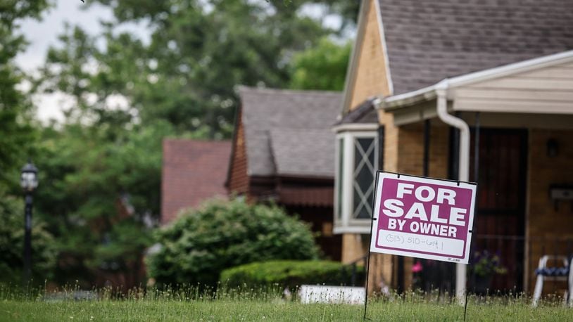 Home sales in the Dayton region continue to decline in a year-over-year basis, but the price at which they are sold continues to rise, according to statistics released Thursday, June 22, 2023 by Dayton Realtors. This home is in the Old North Dayton neighborhood. JIM NOELKER/STAFF